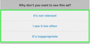 مسدود کردن تبلیغات اینستاگرام