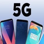 گوشی هایی که از 5G پشتیبانی میکنند