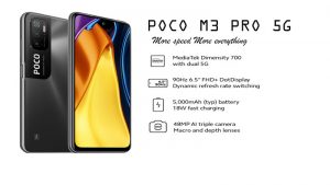 گوشی پوکو m3 پرو 5g چه مشخصاتی دارد؟