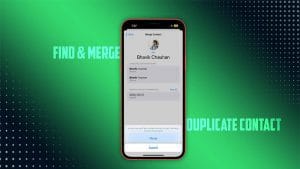 نحوه حذف مخاطبین تکراری در آیفون