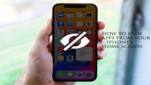 نحوه مخفی کردن برنامه ها در آیفون