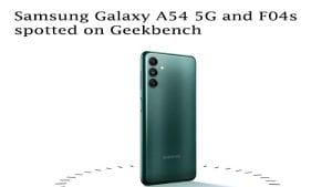 معرفی دو گوشی سامسونگ گلکسی A54 5G و F04s
