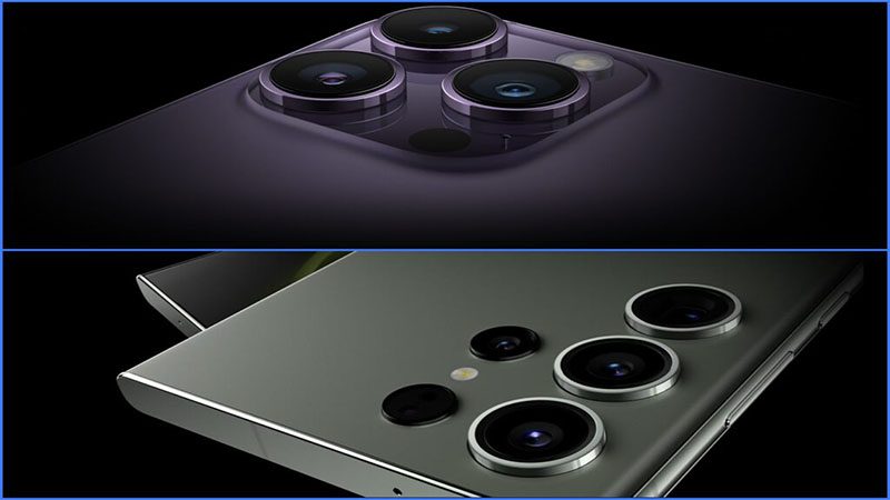 Apple iPhone 14 Pro Max در مقایسه با Samsung Galaxy S23 Ultra